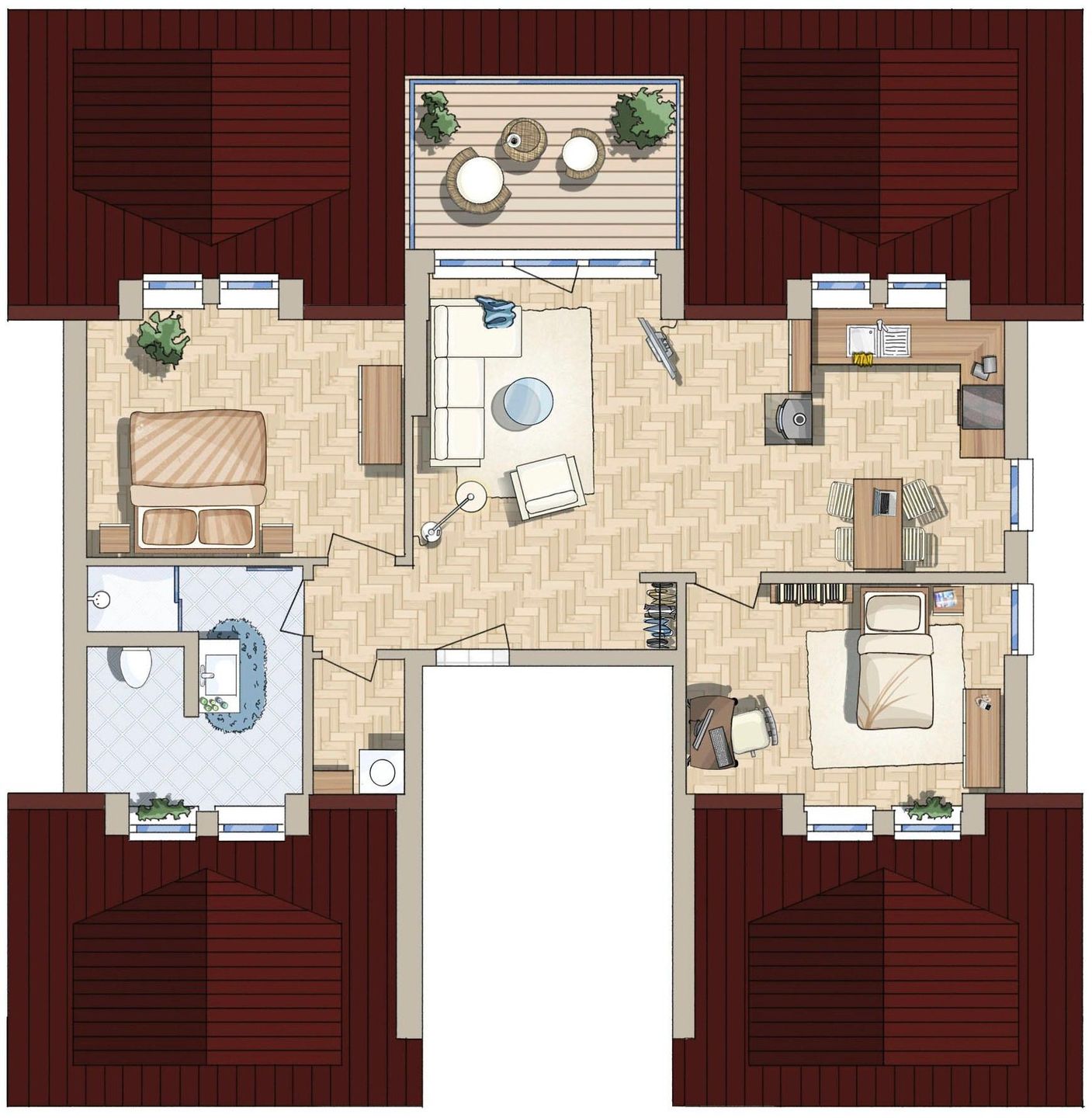  Friedenstrasse 20a Whg. 5 "Ostseetraum" Deutschland - Grundriss