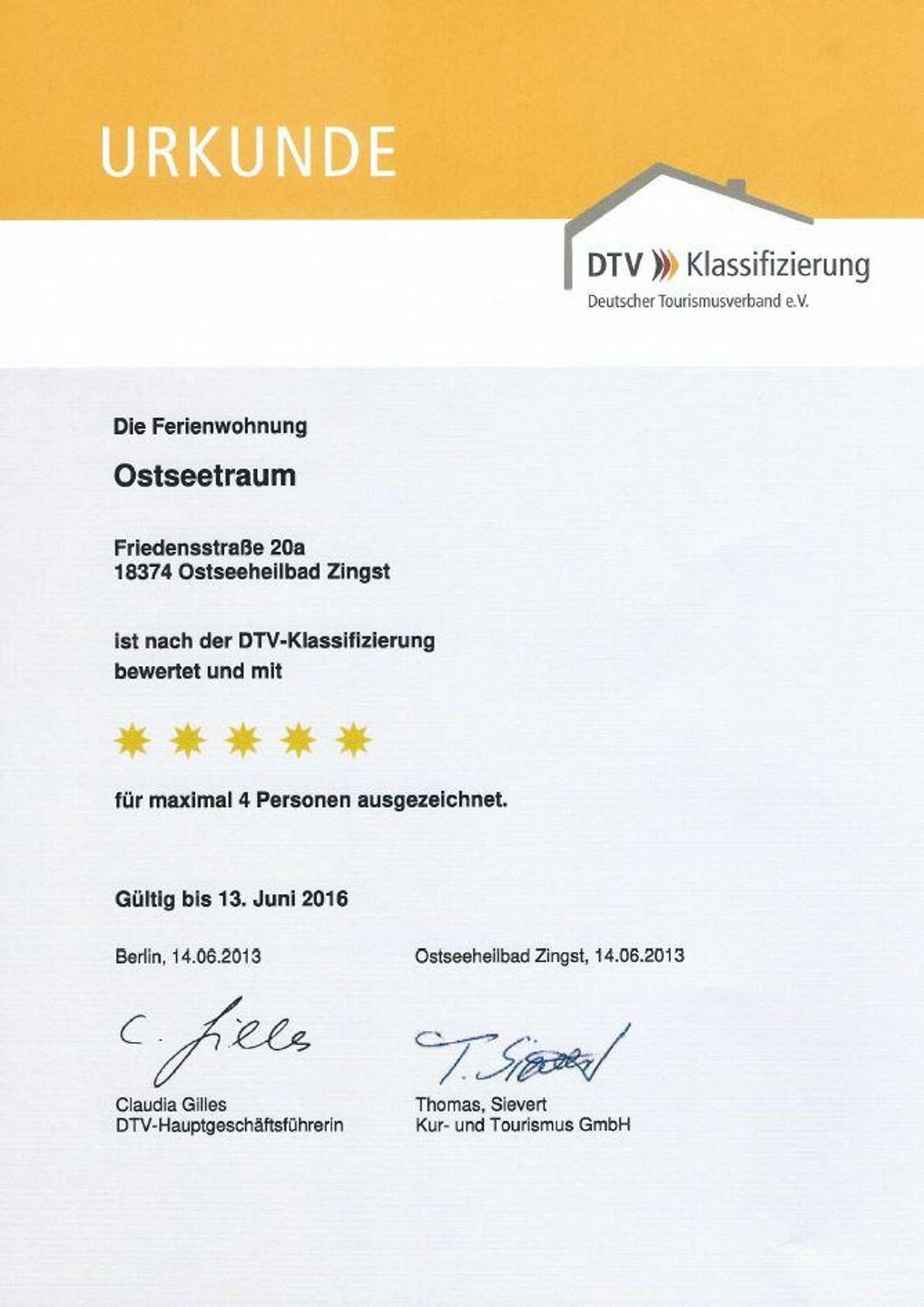  Friedenstrasse 20a Whg. 5 "Ostseetraum" Deutschland - 