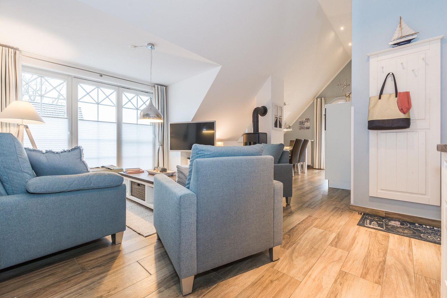  Friedenstrasse 20a Whg. 5 "Ostseetraum" Deutschland - Wohnzimmer