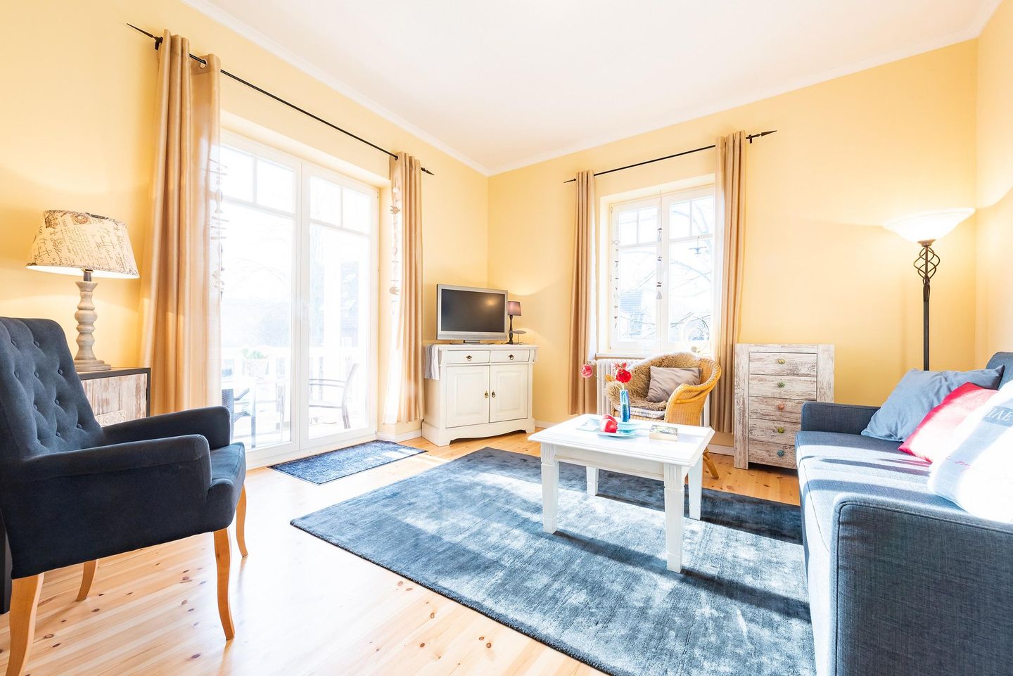  Neue Reihe 22 Whg. 1 "Villa Balticum" Deutschland - Wohnzimmer