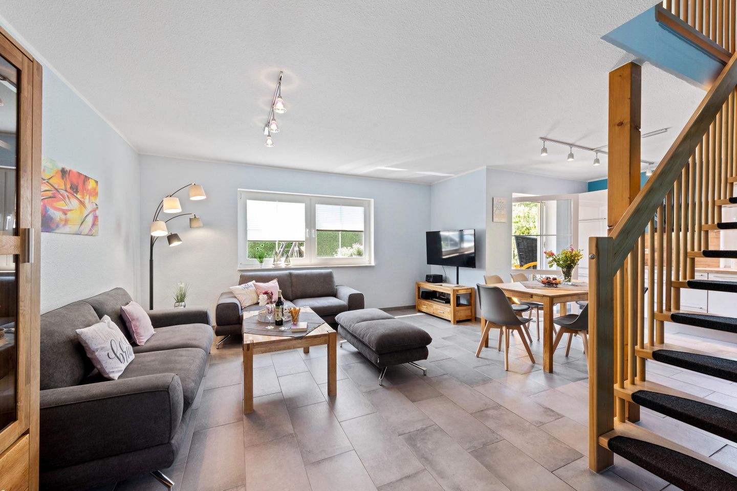  Am Bahndamm 73  "Haus Meerblick" Deutschland - Wohnzimmer