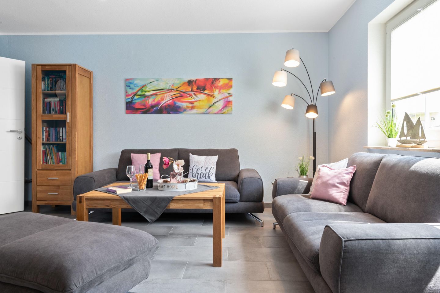  Am Bahndamm 73  "Haus Meerblick" Deutschland - Wohnzimmer