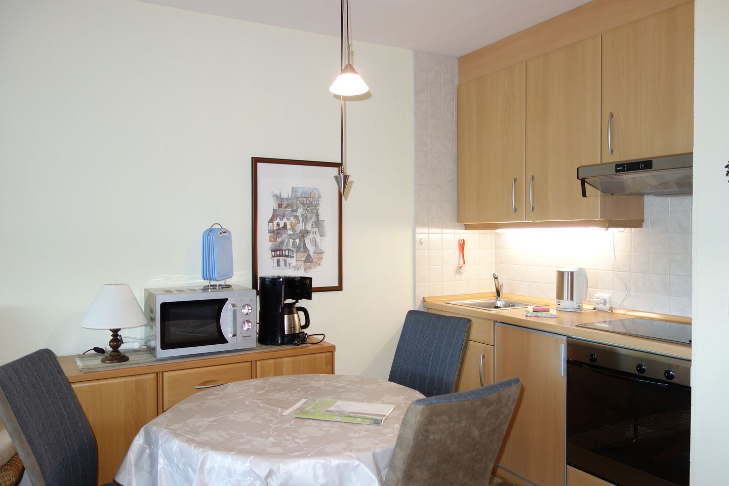 Ferienpark Hahnenklee Apartment "Mohnblume" Hahnenklee - Küche / Küchenzeile