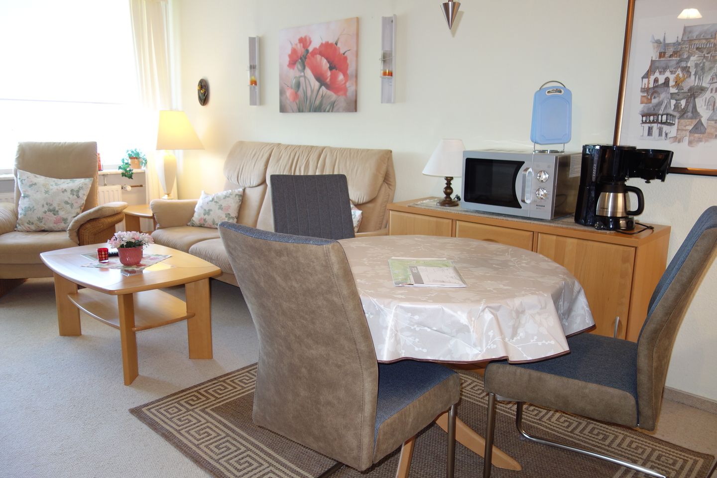 Ferienpark Hahnenklee Apartment "Mohnblume" Hahnenklee - Küche / Küchenzeile