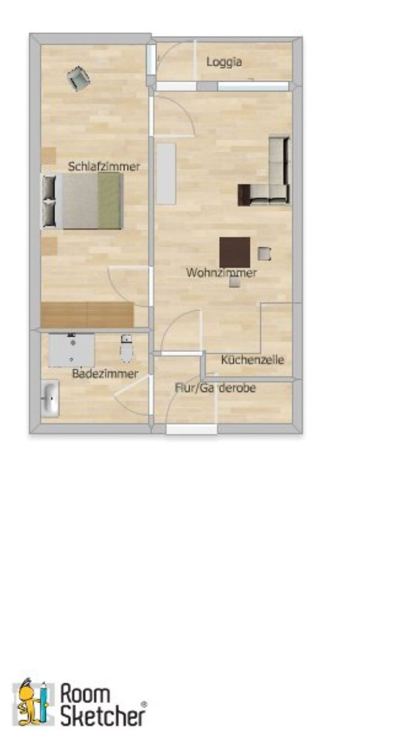 Ferienpark Hahnenklee Apartment "Abendsonne" Hahnenklee - Grundriss