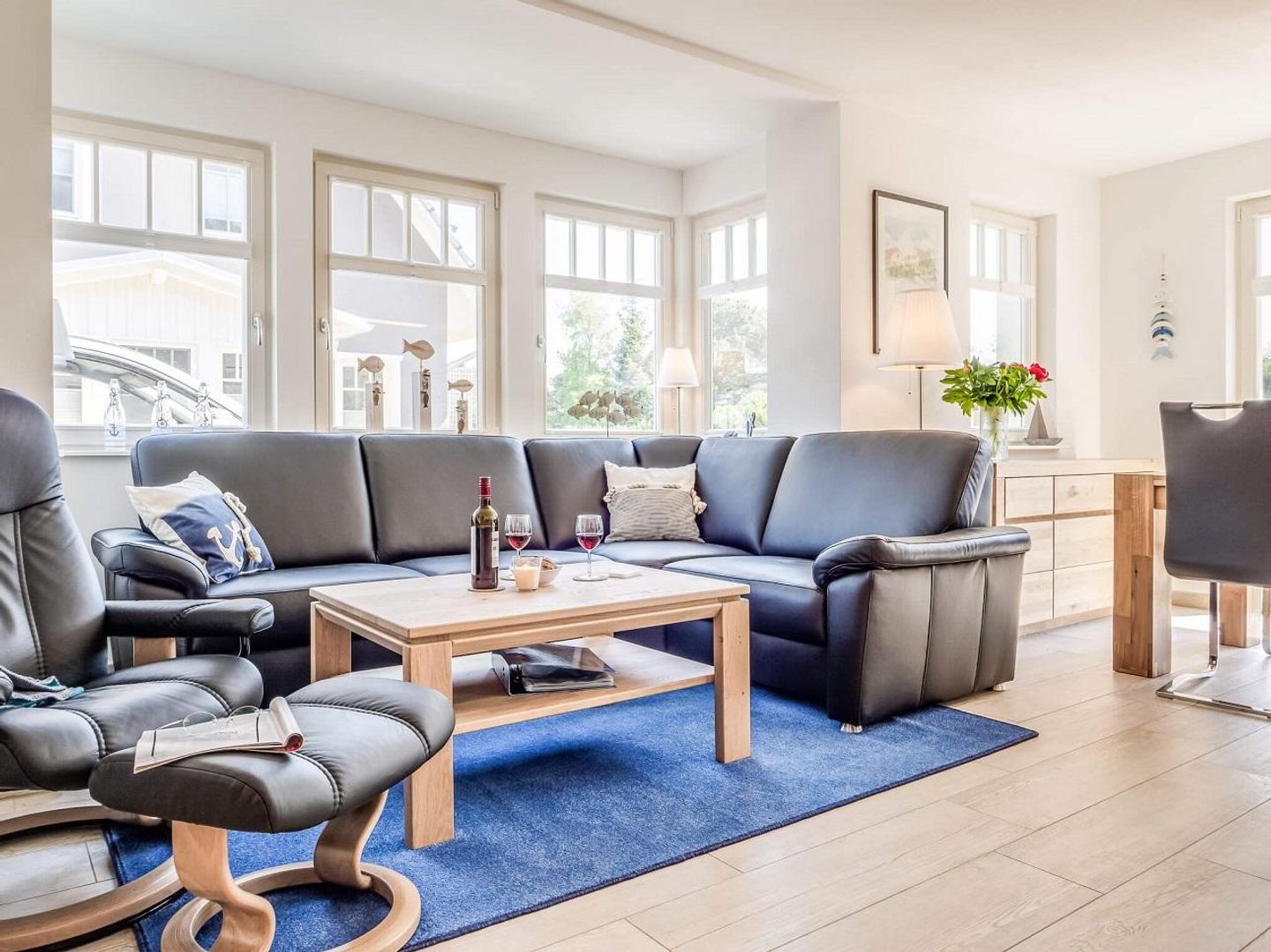  Rosenbergsiedlung 13a "Muschelmeer" Deutschland - Wohnzimmer