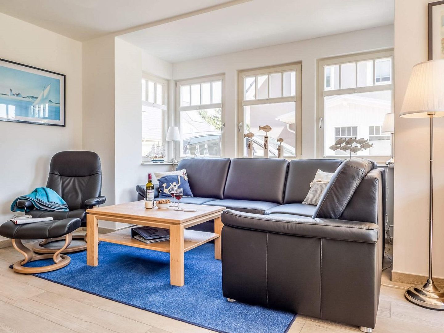  Rosenbergsiedlung 13a "Muschelmeer" Deutschland - Wohnzimmer