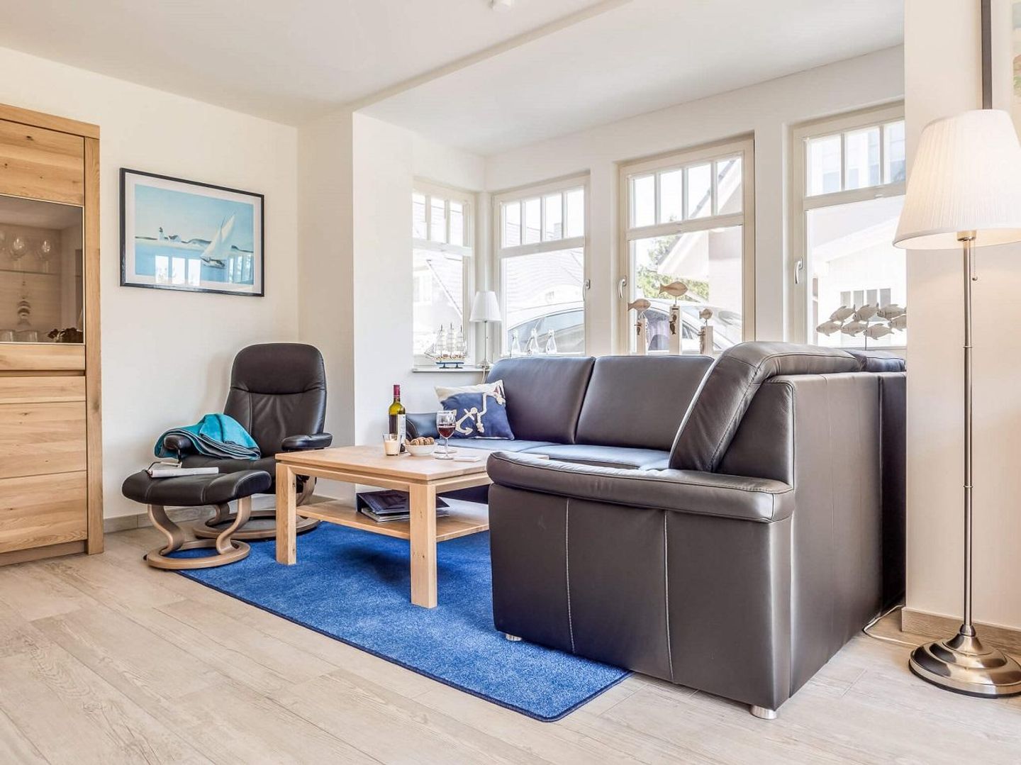  Rosenbergsiedlung 13a "Muschelmeer" Deutschland - Wohnzimmer