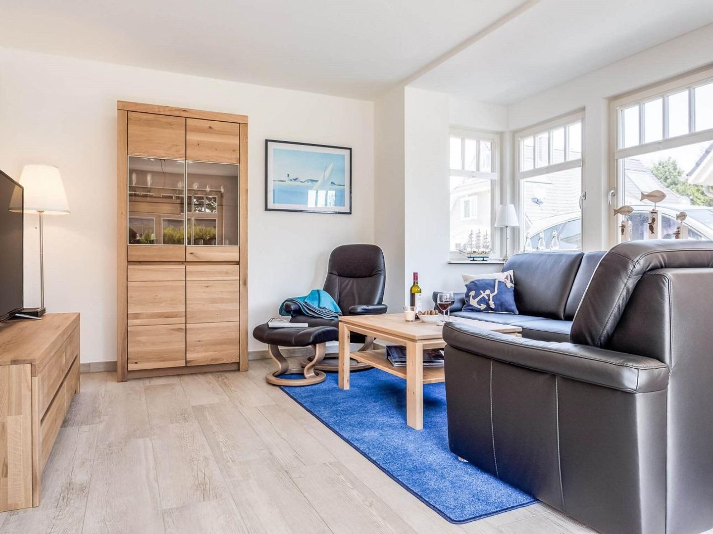  Rosenbergsiedlung 13a "Muschelmeer" Deutschland - Wohnzimmer