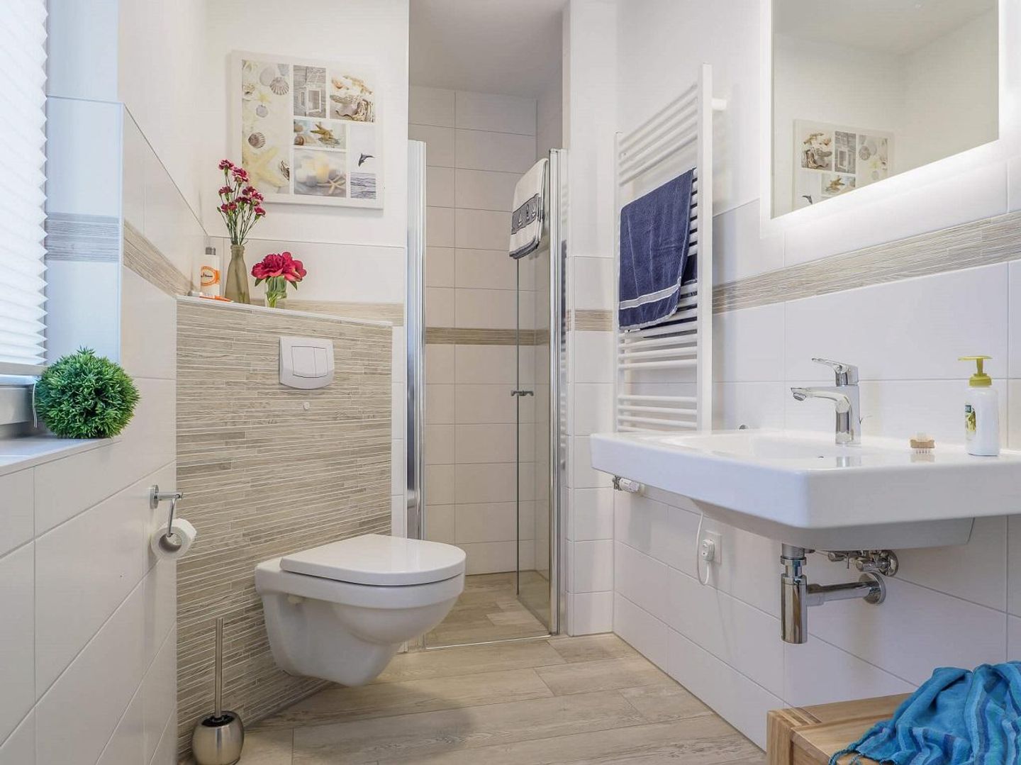  Rosenbergsiedlung 13a "Muschelmeer" Deutschland - Badezimmer