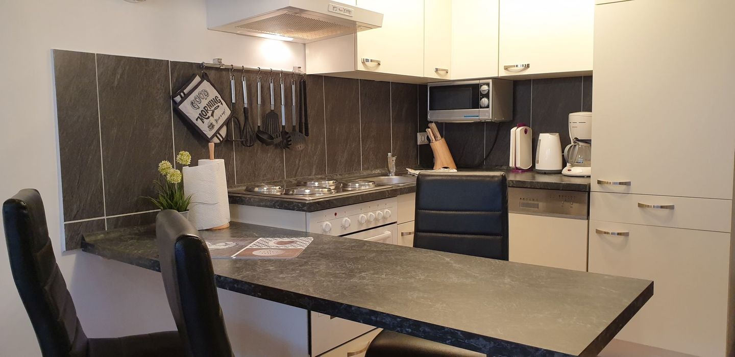 Seeglück Dahme - Küche / Küchenzeile