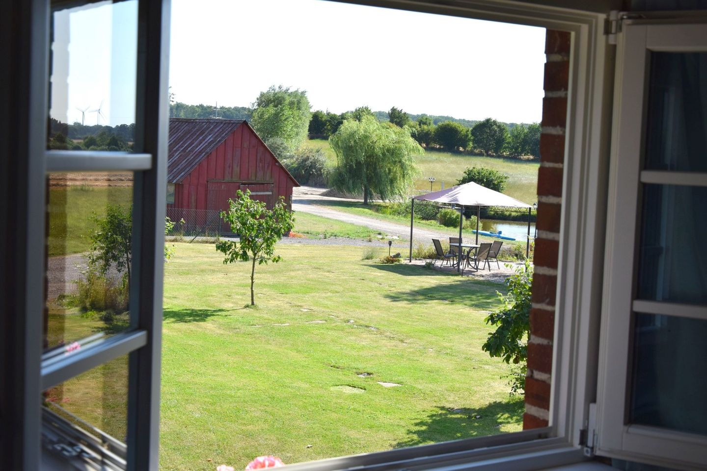 Kleine Schwalbe Kabelhorst - Landschaft