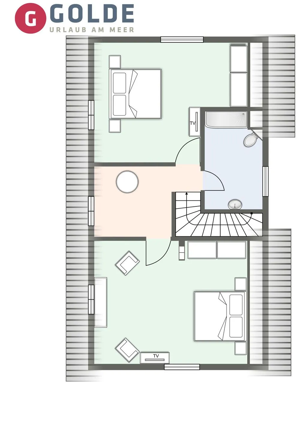 Einzelhaus Boathouse Boathouse SPO Dorf - Grundriss