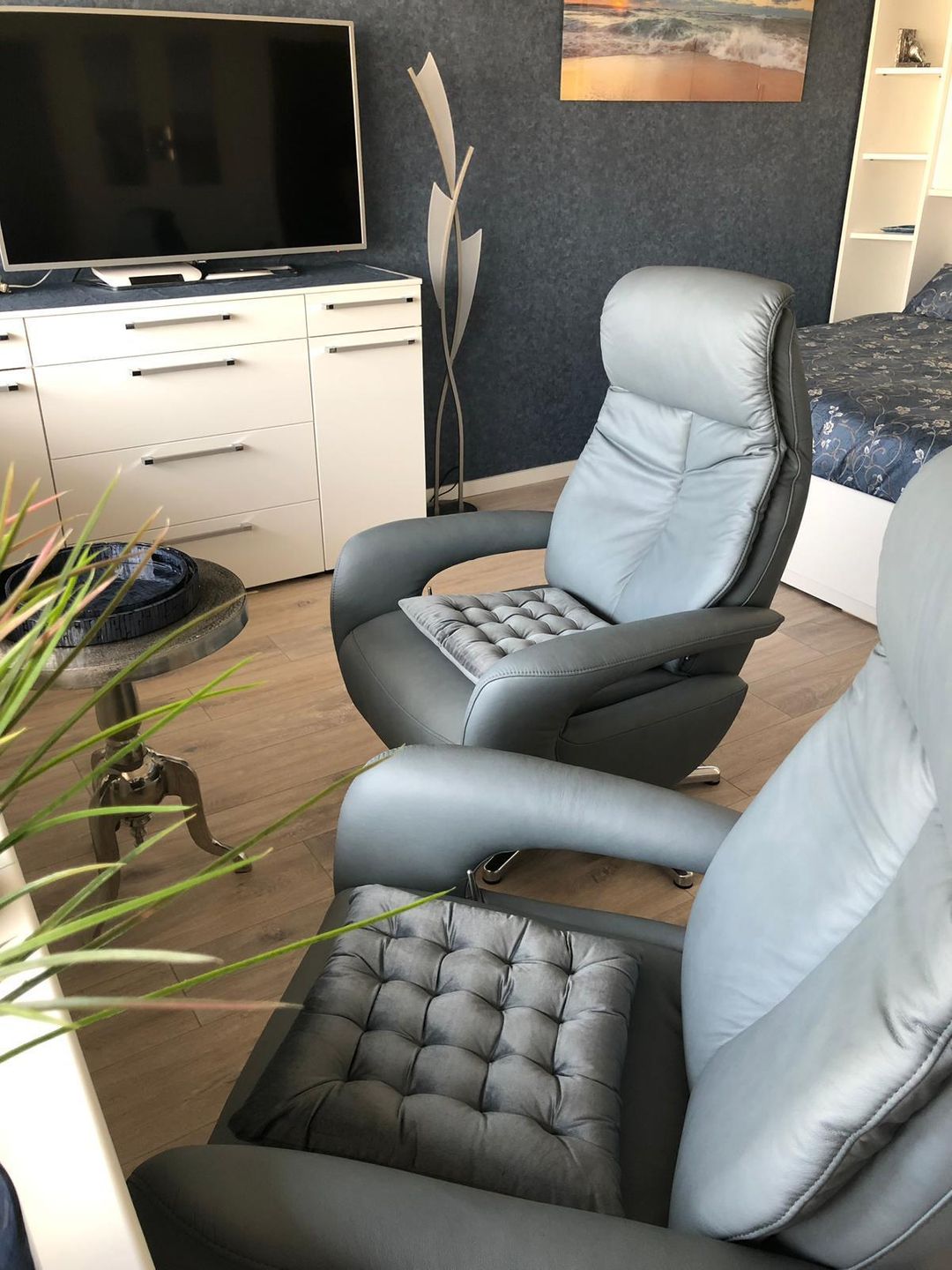 Haus Nordseeresidenz Wohnung 77 Westerland - Wohnzimmer