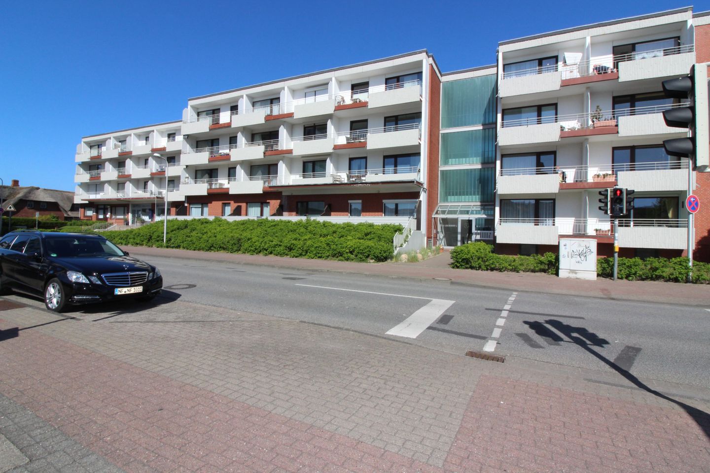 Haus Norderhoog Wohnung 69 Westerland - Fassade / Eingang
