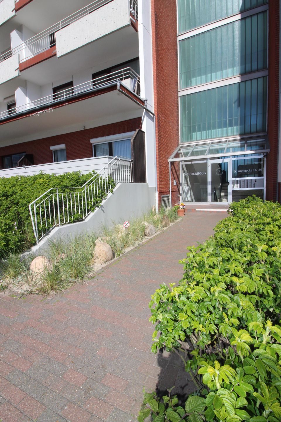 Haus Norderhoog Wohnung 69 Westerland - Fassade / Eingang