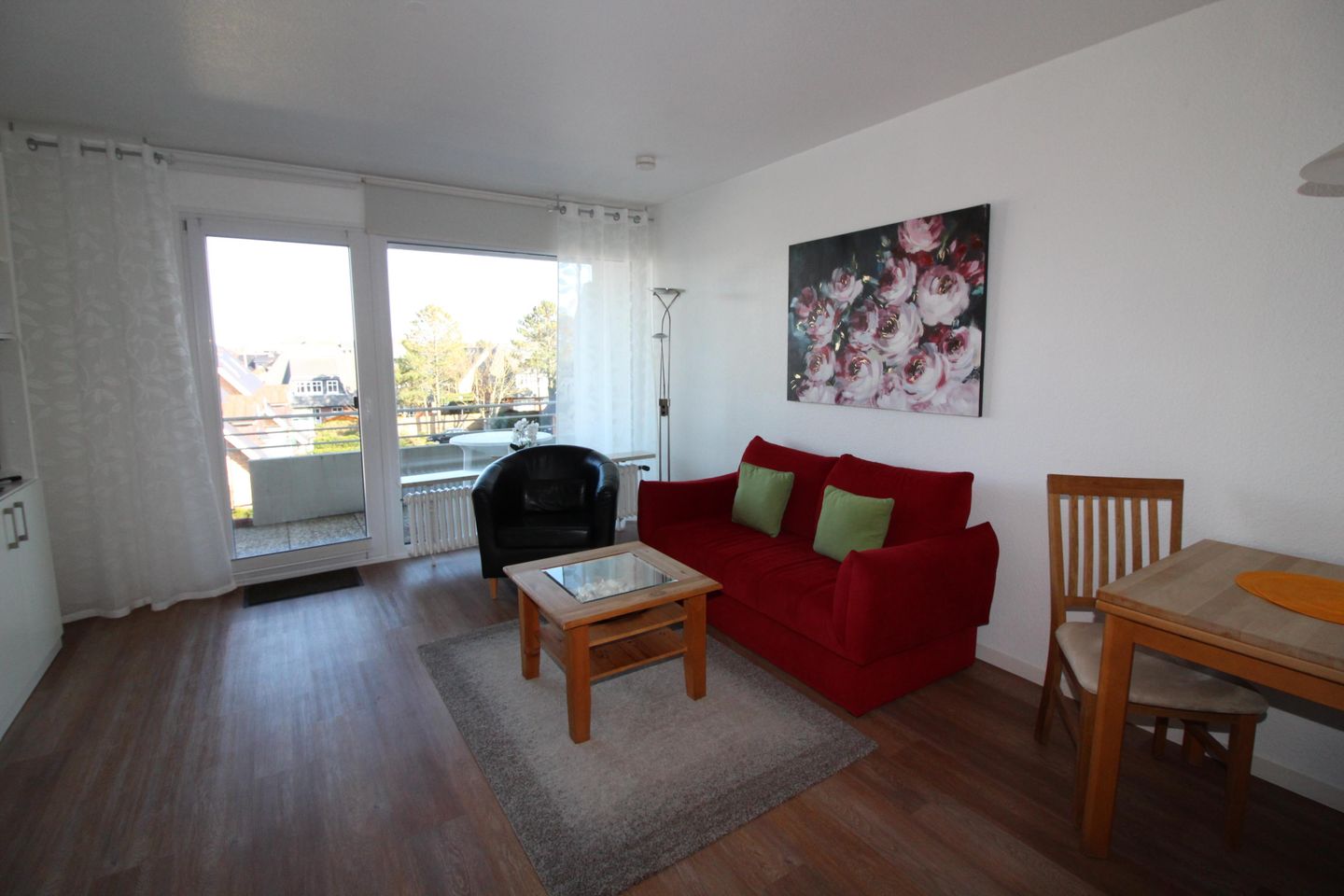 Haus Norderhoog Wohnung 55 Westerland - Wohnzimmer