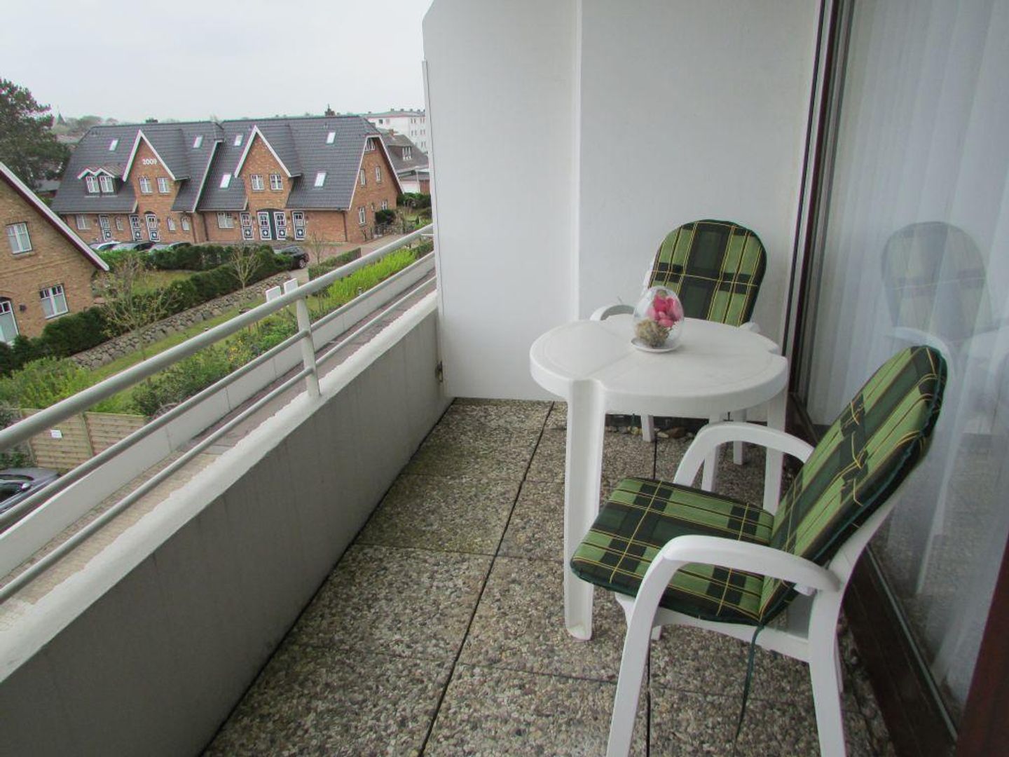 Haus Norderhoog Wohnung 47 Westerland - Balkon