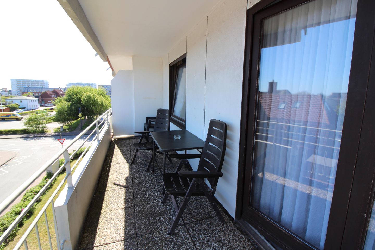 Haus Norderhoog Wohnung 64 Westerland - Balkon