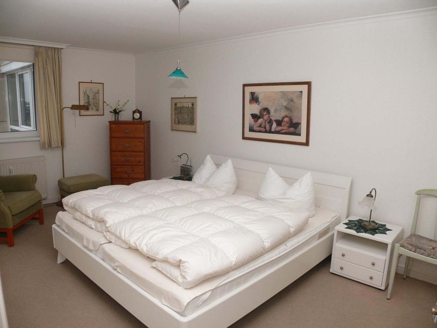 Haus Nordseeresidenz Wohnung 75 Westerland - Schlafzimmer