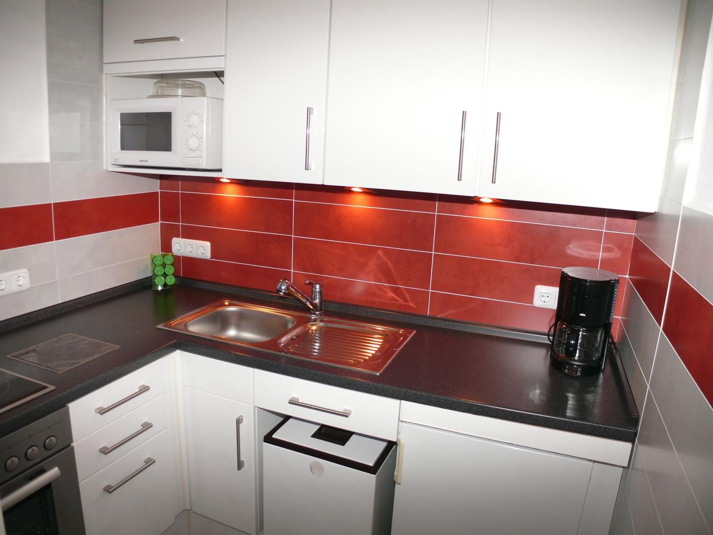 Haus Nordseeresidenz Wohnung 41 Westerland - Küche / Küchenzeile