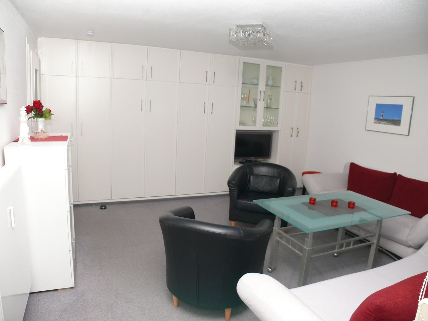 Haus Nordseeresidenz Wohnung 41 Westerland - Wohnzimmer