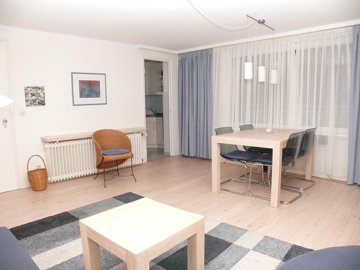 Haus Nordseeresidenz Wohnung 09 Westerland - Wohnzimmer