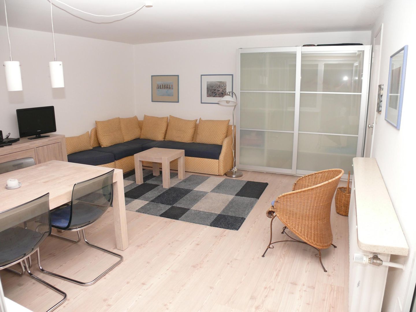 Haus Nordseeresidenz Wohnung 09 Westerland - Wohnzimmer