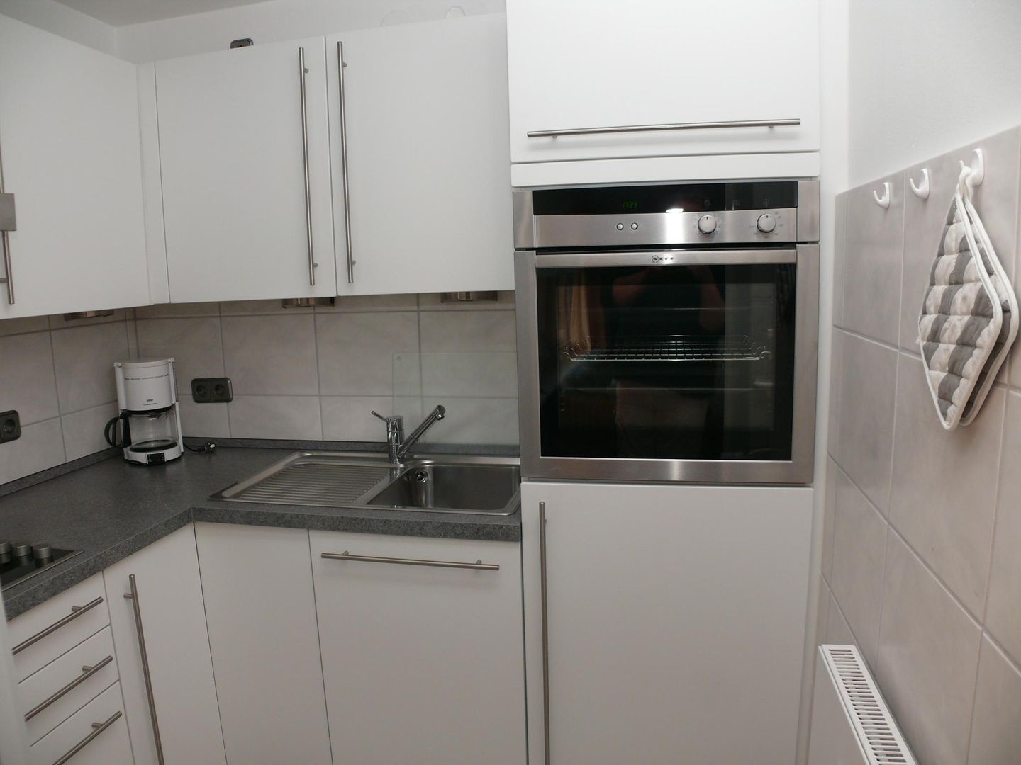 Haus Nordseeresidenz Wohnung 26 Westerland - Küche / Küchenzeile