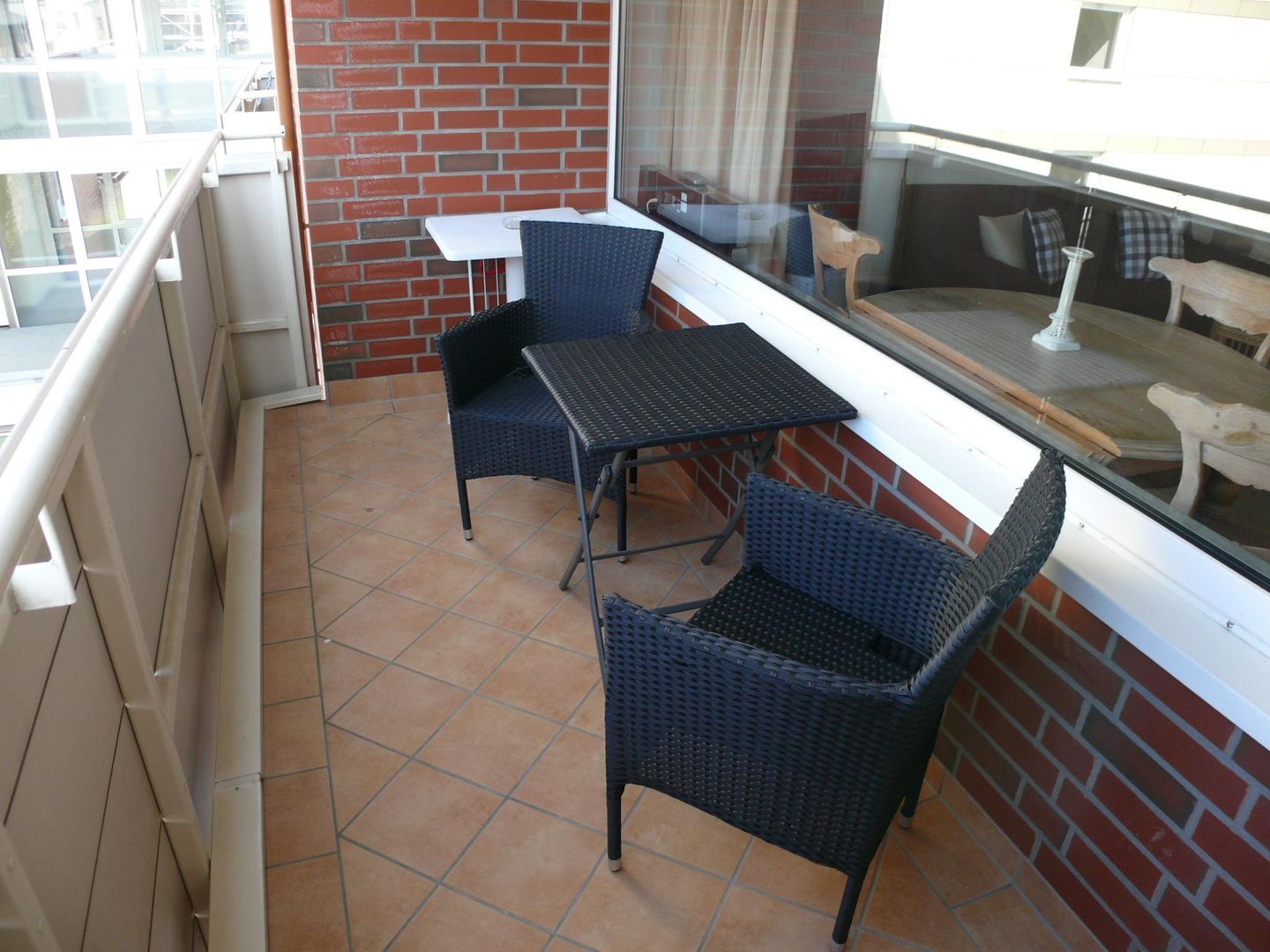 Haus Nordseeresidenz Wohnung 35 Westerland - Balkon