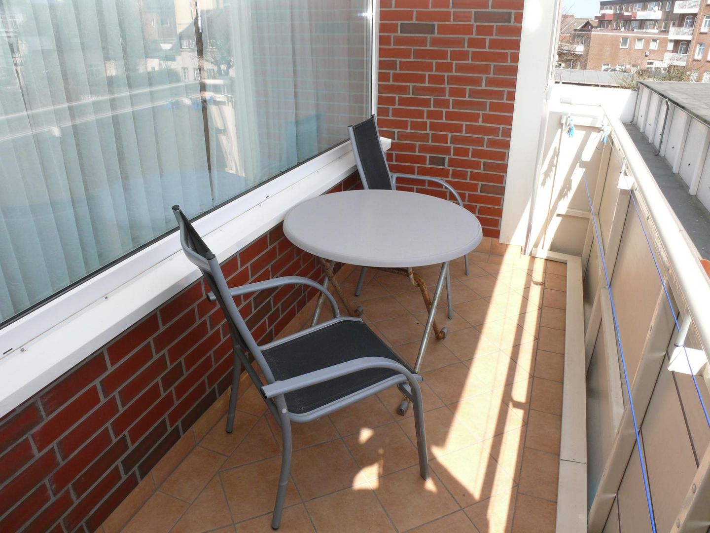 Haus Nordseeresidenz Wohnung 94 Westerland - Balkon