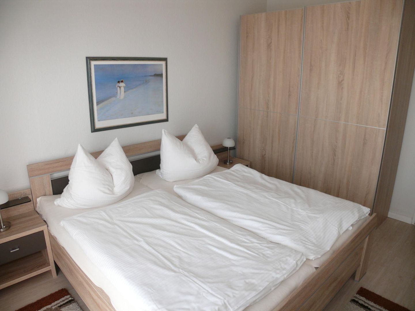 Haus Norderhoog Wohnung 02 Westerland - Schlafzimmer