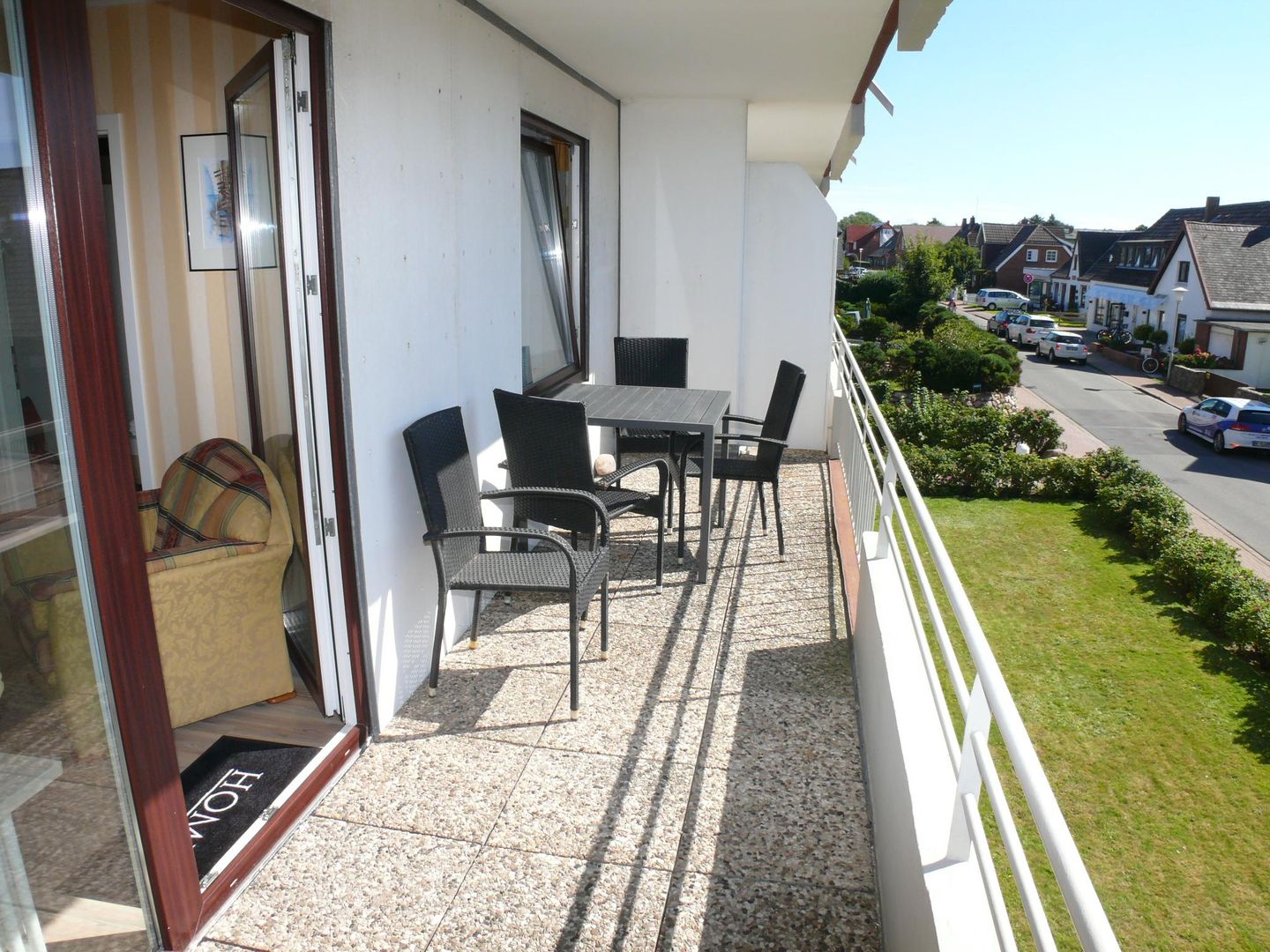 Haus Norderhoog Wohnung 41 Westerland - Balkon