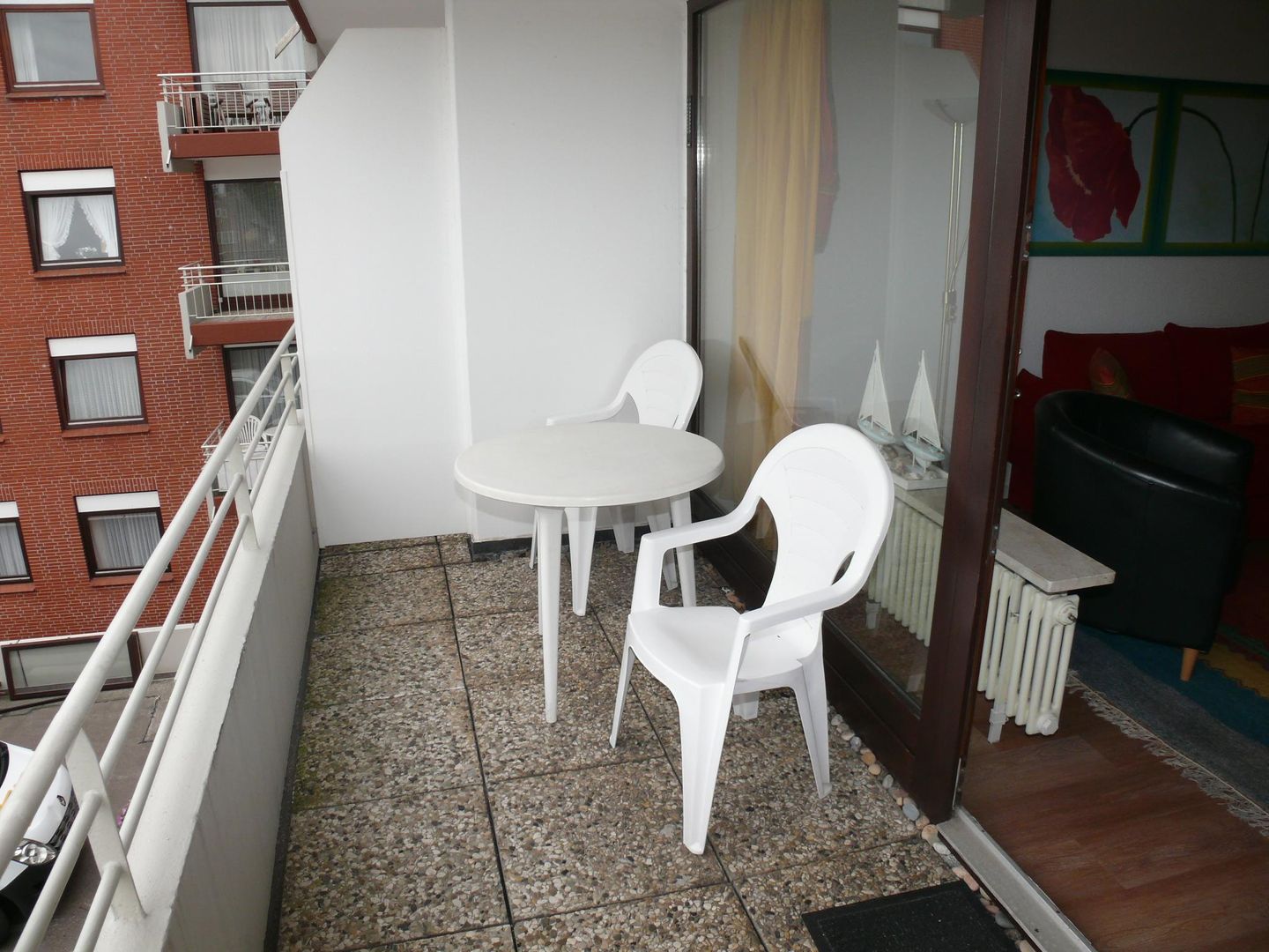 Haus Norderhoog Wohnung 55 Westerland - Balkon