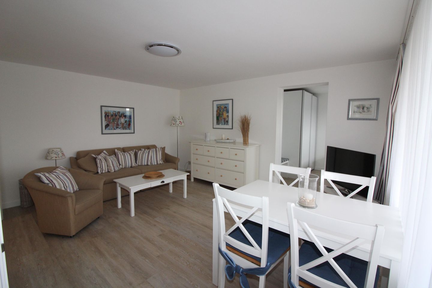 Haus Nordseeresidenz Wohnung 42 Westerland - Wohnzimmer