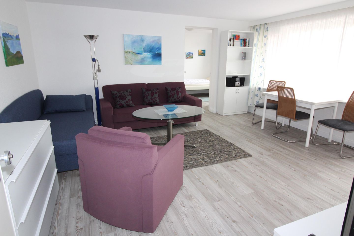 Haus Nordseeresidenz Wohnung 28 Westerland - Wohnzimmer
