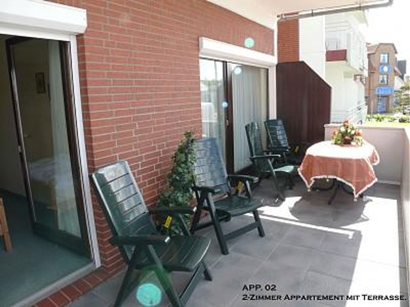 Haus Norderhoog Wohnung 02 Westerland - Fassade / Eingang