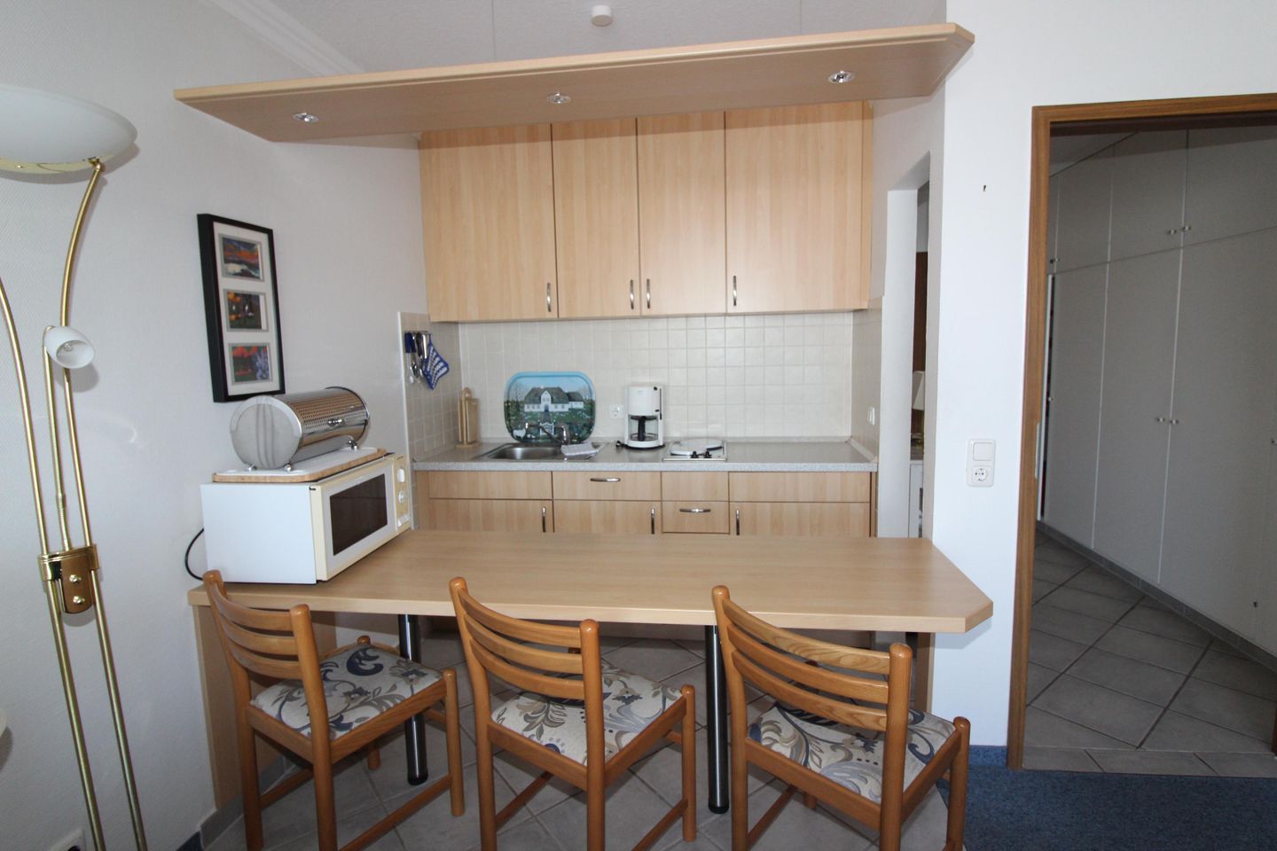 Haus Norderhoog Wohnung 39 Westerland - Küche / Küchenzeile