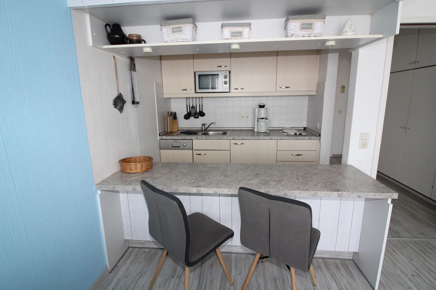 Haus Norderhoog Wohnung 80 Westerland - Küche / Küchenzeile