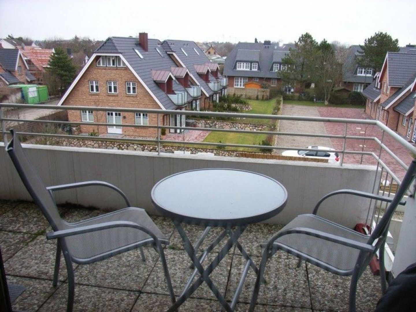 Haus Norderhoog Wohnung 56 Westerland - Balkon