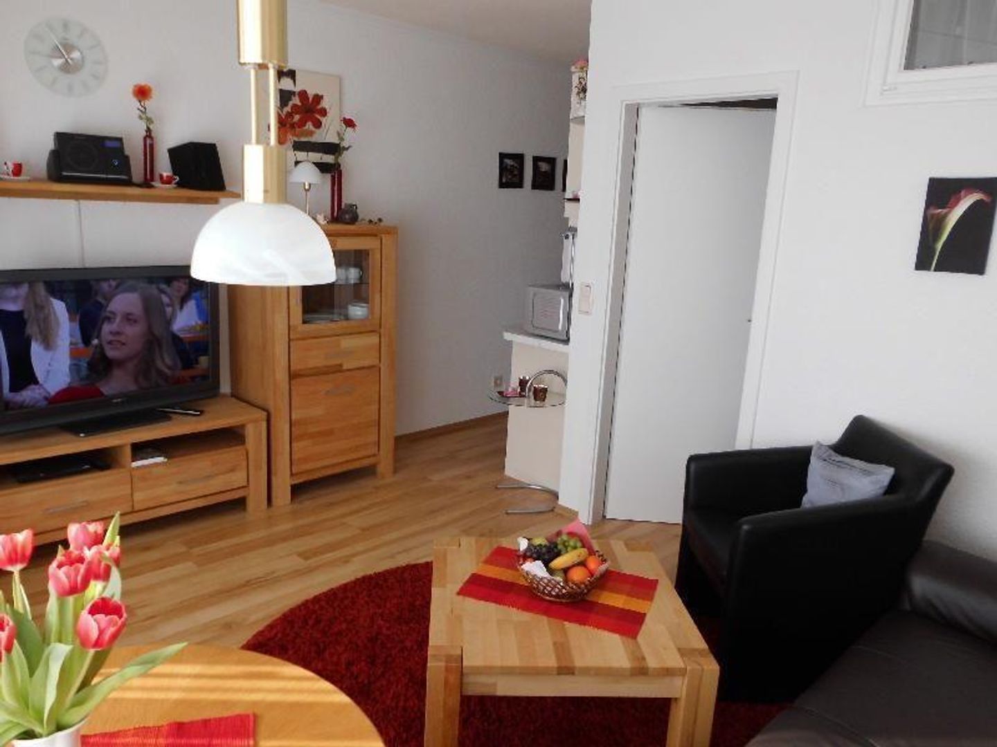Haus Norderhoog Wohnung 24 Westerland - Wohnzimmer