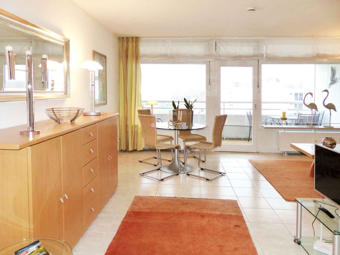 Kaiserhof Apartment 675, Typ C  - Wohnzimmer