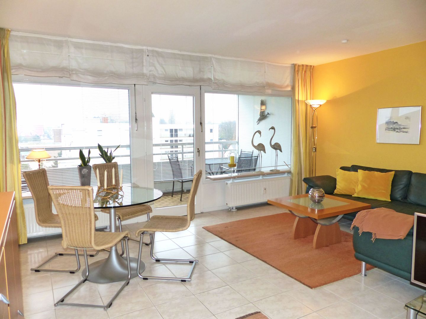 Kaiserhof Apartment 675, Typ C  - Wohnzimmer