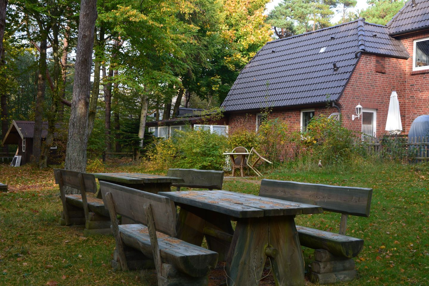 Haus Dünenrose Gemütliche kleine Ferienwohnung für 2 Personen am Waldrand Nebel auf Amrum - 