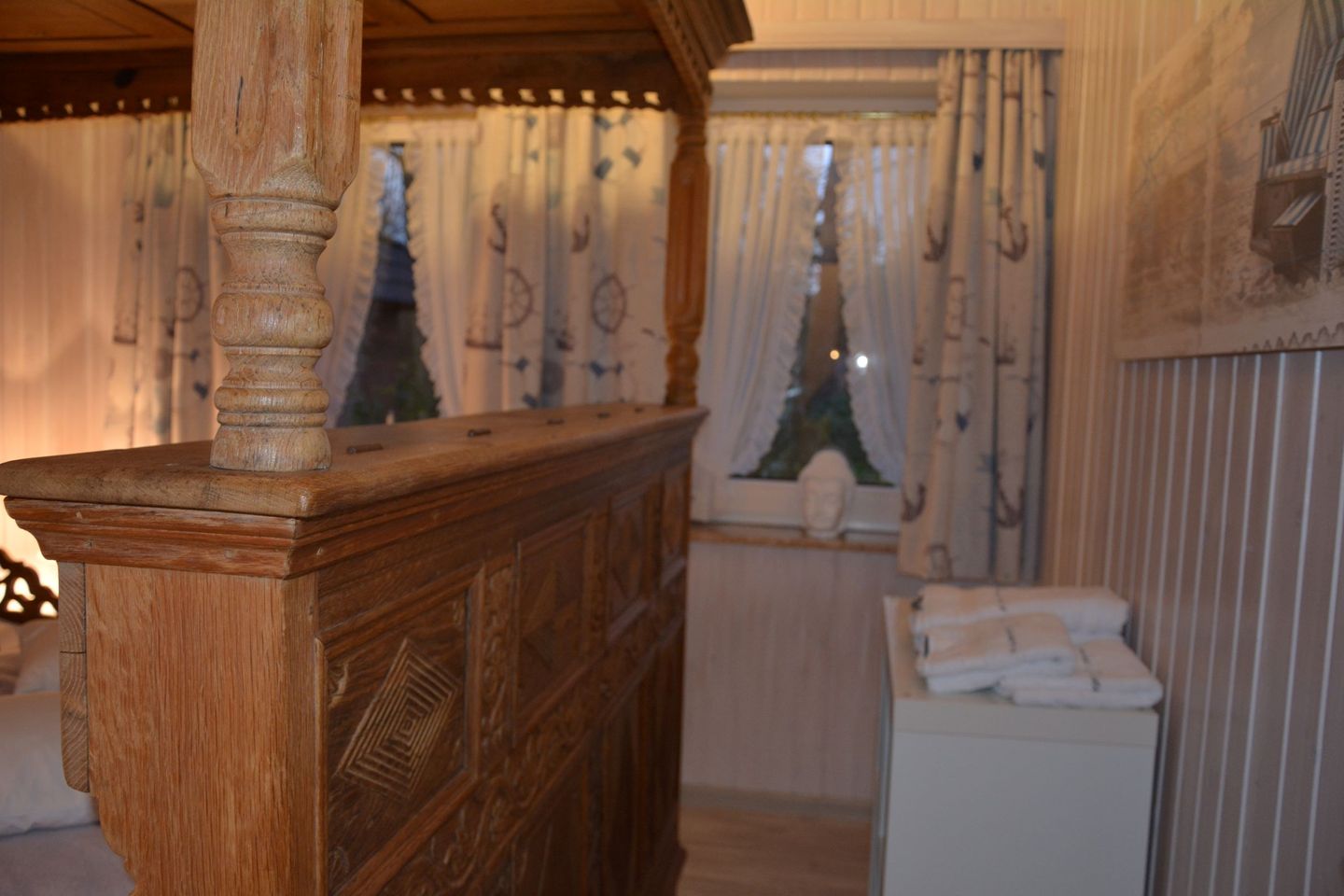 Haus Dünenrose Helle Ferienwohnung am Waldrand mit Terrasse und Strandkorb Nebel auf Amrum - 