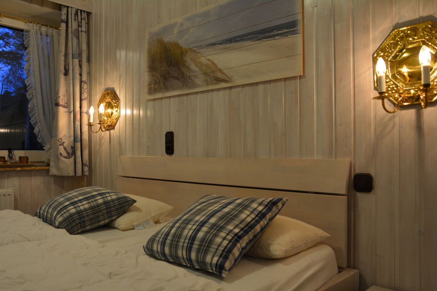 Haus Dünenrose Helle Ferienwohnung am Waldrand mit Terrasse und Strandkorb Nebel auf Amrum - 