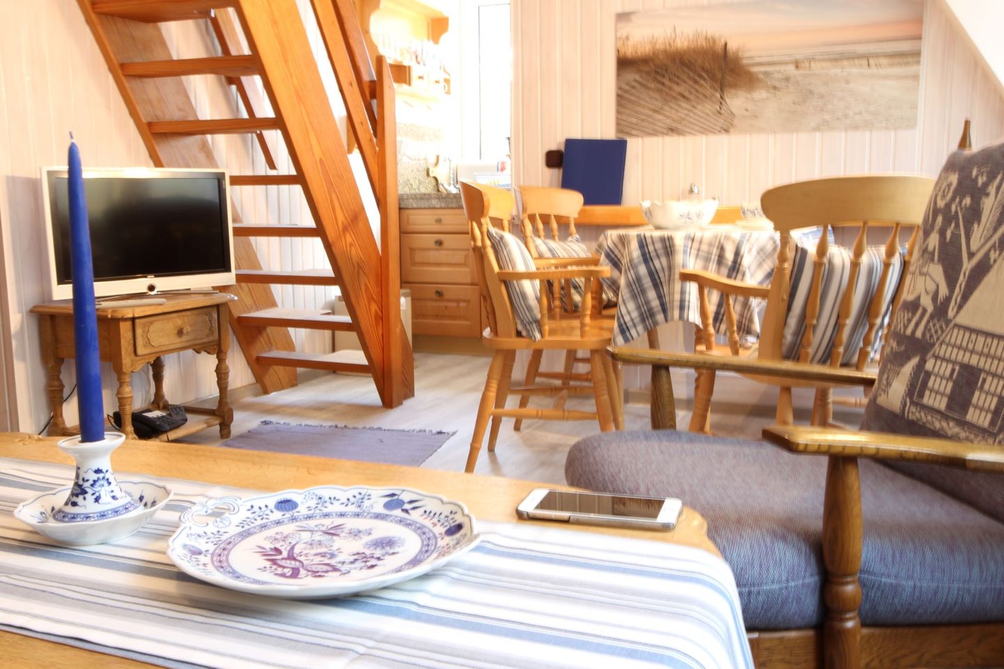 Haus Dünenrose FeWo Silbermöwen im 1. OG für 4 Personen Nebel auf Amrum - 