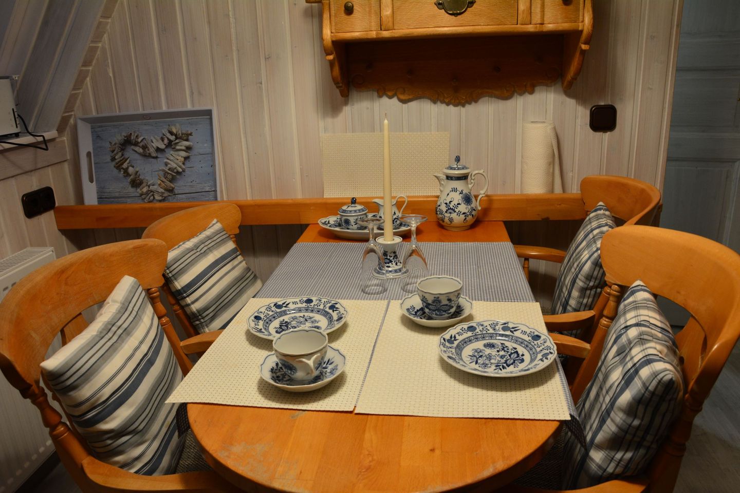 Haus Dünenrose FeWo Austernfischer im 1. OG für 4 Personen Nebel auf Amrum - 