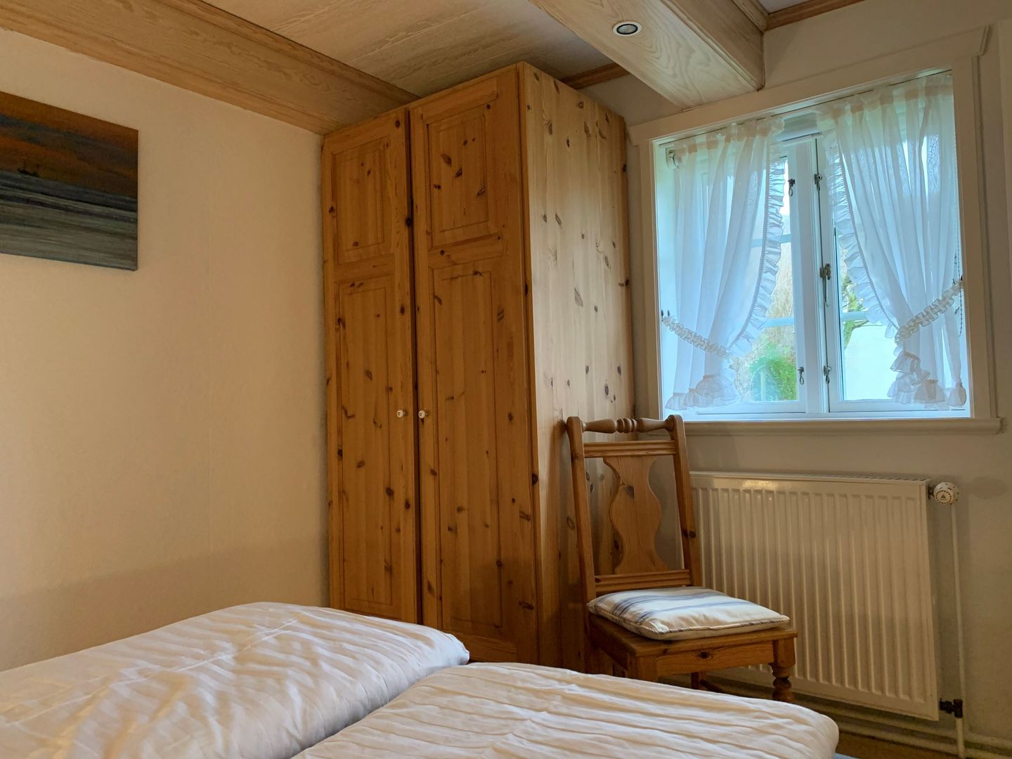 Friesenhaus Arnold Wohnen unter Reet mit Terrasse uns Garten Nebel auf Amrum - 