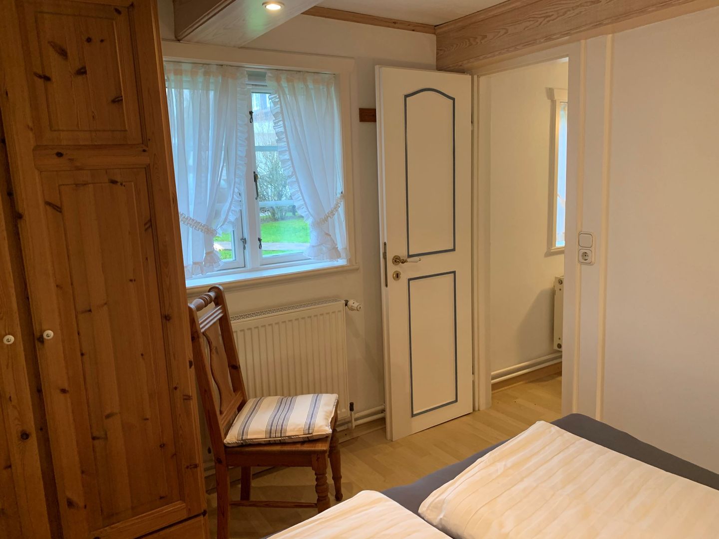 Friesenhaus Arnold Wohnen unter Reet mit Terrasse uns Garten Nebel auf Amrum - 